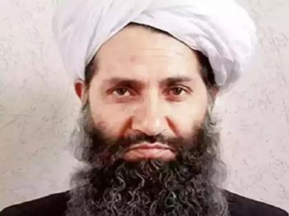 Taliban In Afghanistan; Taliban supreme leader Haibatullah Akhundzada makes first public appearance in Kandahar | पहिल्यांदाच समोर आला तालिबानचा सुप्रीम लीडर अखुंदजादा, मृत्यूच्या अफवांना पूर्णविराम