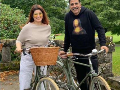 Akshay Kumar wishes wife Twinkle Khanna on her birthday | ट्विंकल खन्नाच्या बर्थडेला पती अक्षय कुमारचा मेसेज व्हायरल, वाचा मनातील शब्द....