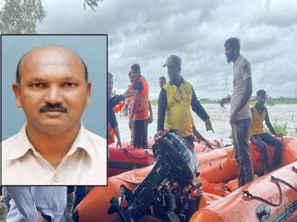 Body of missing ex-sarpanch found, search for one continues; The trolley was overturned in the deluge in Kolhapur | Kolhapur: बेपत्ता माजी सरपंचाचा मृतदेह सापडला, एकाचा शोध सुरुच; महापुरात ट्रॉली उलटून गेले होते वाहून