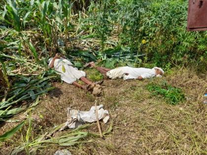 Two elderly farmers die of electric shock | दोन वृद्ध शेतकऱ्यांचा विजेच्या धक्क्याने मृत्यू