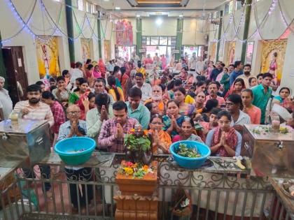  On the occasion of Ashadhi Ekadashi, a devotional festival was held in the Vitthal temple in akola |  आषाढी एकादशिनिमित्त विठ्ठल मंदिरात फुलला भक्तीचा मळा 