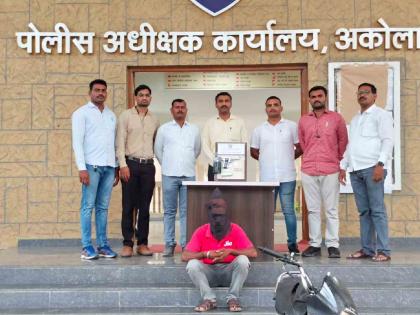 Action taken by Local Crime Branch in custody of ARP along with Gavathi pistol | गावठी पिस्तूलसह आराेपी ताब्यात स्थानिक गुन्हे शाखेची कारवाइ