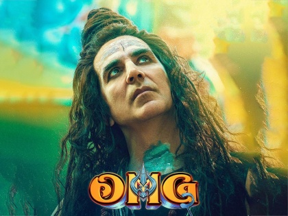 Omg 2 new posters out see akshay kumar closeup look as lord shiva from omg 2 | OMG 2: कपाळावर भस्म, गळ्यात रुद्राक्षाची माळ, भगवान शंकराच्या अवतारात दिसला अक्षय कुमार