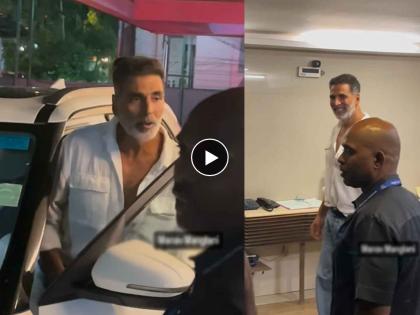 Akshay Kumar looking aged in recent video where he visited Sajid Khan and Farah Khan s house | एकानंतर एक फ्लॉप सिनेमे देणाऱ्या अक्षयचा लूकही Flop! म्हातारा म्हणत नेटकऱ्यांनी केली टीका