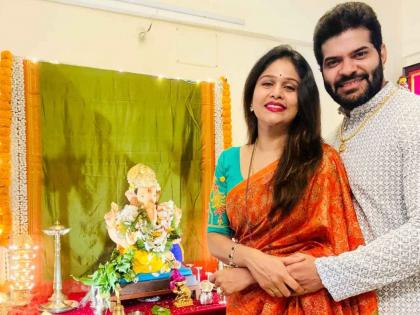 akshaya deodhar and hardik joshi celebrated ganpati festival shared special post | "प्रिय बाप्पा, हार्दिक आयुष्यात आल्यापासून...", पाठकबाईंची पोस्ट, अक्षया म्हणते- "आम्ही आयुष्यभर..."