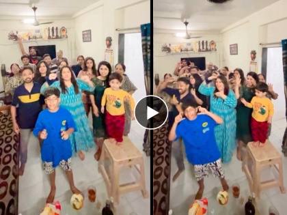 akshaya naik dance with family on gulabi sadi song video viral | "गुलाबी साडी" गाण्यावर मराठमोळ्या अभिनेत्रीचा फॅमिलीसह भन्नाट डान्स, व्हिडिओ व्हायरल