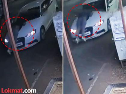 Crime News Asking Jab turned the young man over the bonnet of the car Incident at Akurdi | Crime News : जाब विचारल्याने तरुणाला गाडीच्या बोनेटवरून फिरवले; आकुर्डी येथील घटना