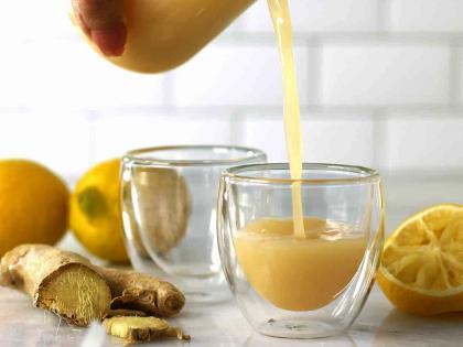 Health Tips: Stomach disorders? Make ginger lemon digestive juice at home and take a spoonful of digestive juice every day! | Health Tips: पोटाचे विकार? आलं लिंबू पाचक घरच्या घरी बनवा आणि रोज एक चमचा पाचक रस घ्या!