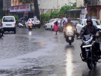 Raigad started heavy rain batting Meteorological Department warns of heavy rain | रायगडात पावसाची जोरदार बॅटिंग सुरू; हवामान विभागाचा मुसळधार पावसाचा इशारा