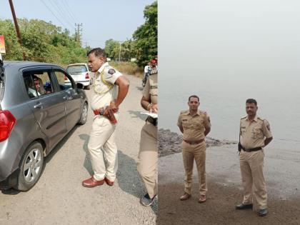 police watch over the coast of the 600 district in alibaugh | ‘सागर कवच’ मोहिमेतून सागरी सुरक्षेचा आढावा; ६०० किनारपट्टीवर पोलिसांची करडी नजर