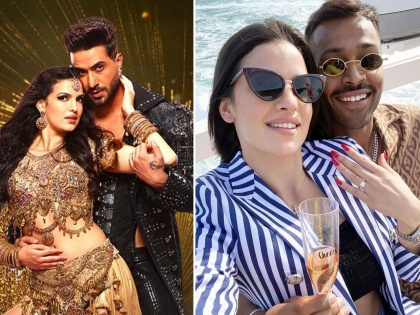 Natasa stankovic's ex-boyfriend and TV actor Ali Goni shared some heart emoticons on her engagement post | हार्दिक-नताशाच्या साखरपुड्यावर 'Ex-Boyfriend'ची बोलकी प्रतिक्रिया