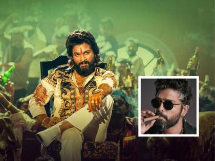 Cigar in mouth and goggles on eyes, Allu Arjun in new look; Netkari said - 'Fire Hai Pushpa 2 New Look' | तोंडात सिगार आणि डोळ्यावर गॉगल, नवीन लूकमध्ये दिसला Allu Arjun; नेटकरी म्हणाले - 'फायर है पुष्पा २ न्यू लूक'