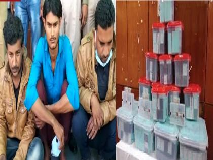 Mobile Thief Gang | 1 crore mobiles looted from truck on Jaipur-Mumbai highway, three accused arrested | Mobile Thief Gang: मुंबई-जयपूर हायवेवर 'धूम-स्टाइल' चोरी, धावत्या कंटेनरमधून 1 कोटींचे मोबाइल लंपास; लॉन्च पण झाले नव्हते!