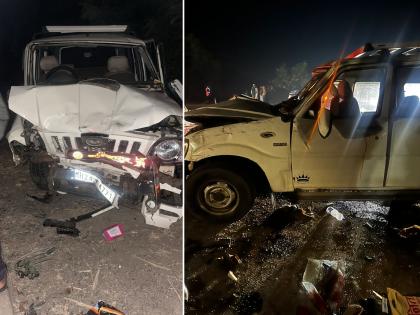 अंबाजोगाई-लातूर रस्त्यावर भीषण अपघात, जीप-कारच्या धडकेत लातूरचे तिघे जागीच ठार - Marathi News | Terrible accident on Ambajogai-Latur road, three people from Latur died on the spot in a jeep-car collision | Latest beed News at Lokmat.com