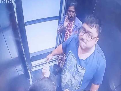 Ambernath Crime News: Why didn't you stop the elevator? Angry Isma beat and bit a 12-year-old boy, incident caught on CCTV | लिफ्ट का थांबवली नाही? संतप्त इसमाची १२ वर्षीय मुलाला मारहाण, चावाही घेतला, घटना CCTVमध्ये चित्रित Ambernath Crime News: Why didn't you stop the elevator? Angry Isma beat and bit a 12-year-old boy, incident caught on CCTV | लिफ्ट का थांबवली नाही? संतप्त इसमाची १२ वर्षीय मुलाला मारहाण, चावाही घेतला, घटना CCTVमध्ये चित्रित