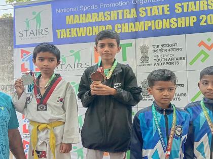 Ambernath: Ambernath athlete shines in state level taekwondo competition | Ambernath: राज्यस्तरीय तायक्वांदो स्पर्धेत अंबरनाथचा खेळाडू चमकला 