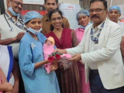 central hospital doctor given life to 500 gram baby ambernath | मध्यवर्ती रुग्णालयाच्या डॉक्टरांकडून 500 ग्रॅमच्या बाळाला जीवनदान