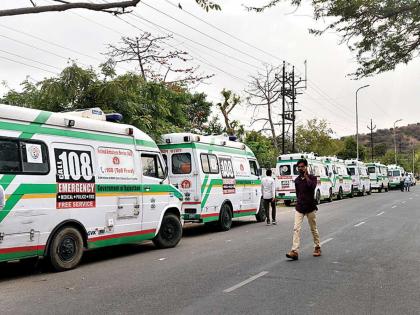 CoronaVirus threat of covid 19 for doctors and medical staff serving in the 108 ambulance | CoronaVirus: १०८ रुग्णवाहिकेत सेवा देणाऱ्या डॉक्टर, कर्मचाऱ्यांचा जीव धोक्यात