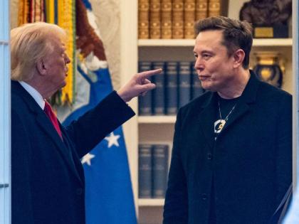 Musk-Trump war of words, President says, you have to go back to South Africa | मस्क-ट्रम्प शाब्दिक युद्ध, राष्ट्राध्यक्ष म्हणाले, तुम्हाला दक्षिण आफ्रिकेत परत जावे लागेल...
