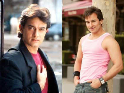 Aamir Khan's mistake changed the fate of Saif Ali Khan, he became a star overnight | आमिर खानच्या एका चुकीमुळे पालटलं सैफ अली खानचं नशीब, रातोरात झाला स्टार