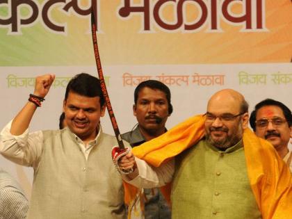 Maharashtra Election 2019 bjp president amit shah to take first rally in ausa for cm devendra fadnavis pa abhimanyu pawar | अमित शहांची पहिली सभा मुख्यमंत्र्यांच्या 'खास' माणसासाठी