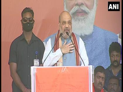 West Bengal Election My chopper suffered glitch but wont call it a conspiracy Amit Shah takes a dig at Mamata | West Bengal Election : अमित शाहंचा ममता बॅनर्जींवर पलटवार; म्हणाले, "हेलिकॉप्टरमध्ये बिघाड झाला, पण मी याला षडयंत्र..."