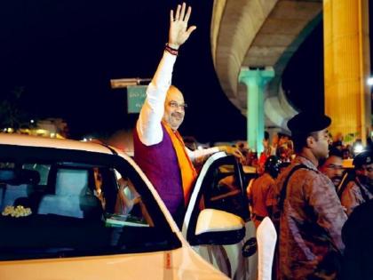 IB team spied on him till 'he' sneaked into Amit Shah's convoy | Amit Shah | 'तो' गुपचूप अमित शहांच्या ताफ्यात शिरणार तोपर्यंत IB च्या टीमने त्याला हेरले