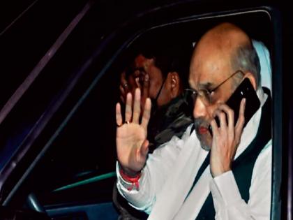 Union Home Minister Amit Shah suddenly arrived in Mumbai at night; The real reason came out | केंद्रीय गृहमंत्री अमित शाह रात्री अचानक मुंबईत दाखल; नेमकं कारण आलं समोर