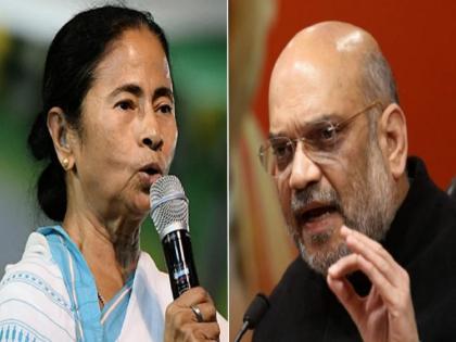 Amit Shah in Bengal: 'Mamata Didi's government will go by 2025'; Home Minister Amit Shah's stroke | Amit Shah in Bengal: '2025 पर्यंत ममता दिदीचे सरकार जाणार'; गृहमंत्री अमित शह यांचा घणाघात...