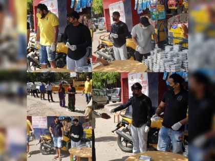 Corona Virus : India player Amit Mishra and Indian women captain Mithali Raj distributes food items among needy people svg | Corona Virus : अमित मिश्रा, मिताली राज यांचा गरजूंसाठी पुढाकार; करतायत अन्नदान