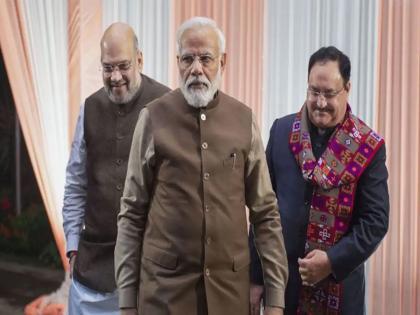 Amit Shah and JP Nadda met PM Narendra Modi; What exactly was discussed between the three? | अमित शहा आणि जेपी नड्डांनी घेतली PM नरेंद्र मोदींची भेट; तिघांमध्ये नेमकी काय चर्चा झाली?