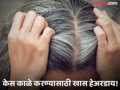 How to use amla hair dye for white hair | पांढरे केस काळे करण्यासाठी असा तयार करा आवळ्याचा हेअरडाय, लगेच दिसून येईल फरक!