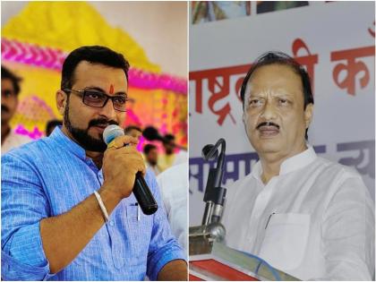 It is more difficult to sweat in public than to work in serials; Ajit Pawar's Dr. Criticism of foxes | मालिकांमध्ये काम करण्यापेक्षा जनतेमध्ये घाम गाळणे अवघड; अजित पवारांची डॉ. कोल्हेंवर टीका