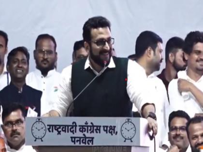 ncp mp Amol Kolhe targets Ajit Pawar group in navi mumbai rally | "कानाखाली जाळ काढून विचारलं पाहिजे की..."; अमोल कोल्हेंचा अजित पवार गटावर निशाणा