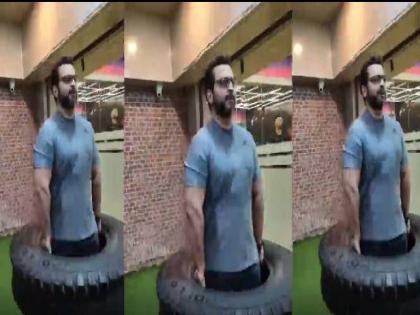 marathi actor dr amol kolhes latest workout video viral | 'मैं थकेगा नहीं साला'; जीममध्ये घाम गाळणाऱ्या डॉ. अमोल कोल्हेंचा व्हिडीओ चर्चेत