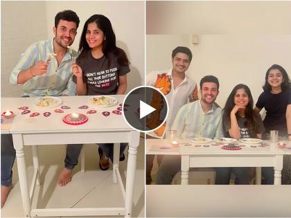 abhishek deshmukh made continental food for amruta deshmukh and prasad jawade kelvan video | लाडक्या बहिणीच्या केळवणासाठी अभिषेकचा कॉन्टिनेंटल बेत, अमृताने शेअर केला खास व्हिडिओ, म्हणाली...