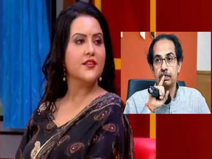 After listening to that song, Uddhav Thackeray's face comes in front of the eyes, Amruta Fadnavis's cheeky reply | ते गाणं ऐकल्यावर उद्धव ठाकरेंचा चेहरा डोळ्यांसमोर येतो, अमृता फडणवीसांचं खोचक उत्तर