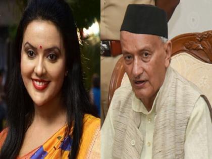 "I know the governor personally...", Amruta Fadnavis backs Bhagat Singh Koshyari Amid Row Over Shivaji Remark | "मी राज्यपालांना व्यक्तिगत ओळखते, ते मनापासून मराठी लोकांवर प्रेम करतात", अमृता फडणवीसांकडून कोश्यारींची पाठराखण