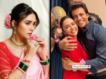 amruta khanvilkar birthday actress husband himanshu malhotra shared special post | "मला तुझा गर्व आहे", अमृता खानविलकरच्या वाढदिवशी पतीची खास पोस्ट, चंद्रमुखी कमेंट करत म्हणाली- "तुझ्याशिवाय..."