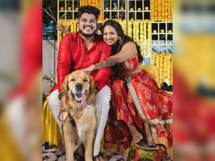 Wedding pomp at Swanandi-Ashish's house Photos of the mehndi ceremony viral | स्वानंदी-आशिषच्या घरी लग्नाची धामधूम; मेहंदी सोहळ्याचे फोटो आले समोर