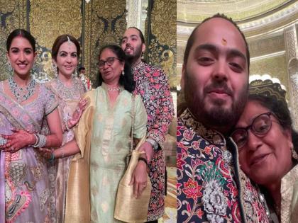 Taimur s nanny Lalita Dsilva also took care of Anant Ambani in his childhood posted photos of the reception | तैमूरच्या नॅनीने अनंत अंबानींचाही केलाय सांभाळ, रिसेप्शनचे फोटो पोस्ट करत म्हणाल्या...