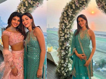 Ananya Pandey wore mother s 21 years old dress on sister s wedding know why | बहिणीच्या लग्नात अनन्या पांडेने का घातला आईचा २१ वर्ष जुना ड्रेस? समोर आलं कारण