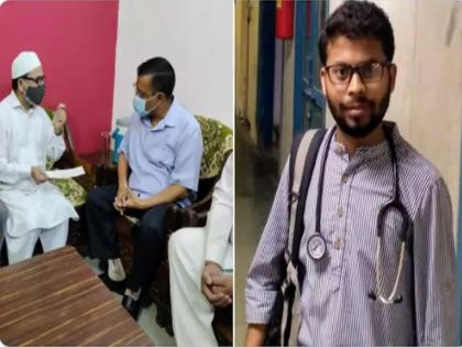 CM Arvind Kejriwal gives financial aid of Rs 1 crore to family of Covid warrior doctor | CoronaVirus News: कोरोनामुळे २६ वर्षांचा डॉक्टर मुलगा गमावला; वडिलांचे शब्द ऐकून मुख्यमंत्रीही थक्क