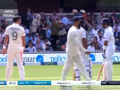 India vs England 2nd Test : ‘This isn’t your fu**ing backyard’ – Virat Kohli and James Anderson verbal spat, strong response from Stuart Broad | India vs England 2nd Test : विराट कोहलीनं जेम्स अँडरसनला दिली शिवी, स्टुअर्ट ब्रॉडनं सडेतोड उत्तर दिले!