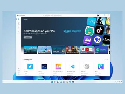 Android apps will be availabe on on windows 11   | अरे वा! अँड्रॉइड अ‍ॅप्स वापरता येणार लॅपटॉपवर; या युजर्सना मिळेल Windows 11 मोफत