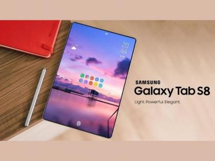 Samsung galaxy tab s8 ultra may come with 11500mah battery 14 6 inch display specification price leak online  | अ‍ॅप्पलच्या आयपॅडला टक्कर देण्यासाठी सॅमसंगची जोरदार तयारी; 11,500mAh बॅटरीसह Samsung Galaxy Tab S8 Ultra होऊ शकतो सादर  