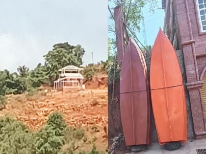 There are many illegal constructions near the dam in kolhapur | Kolhapur: धरणालगत बेकायदेशीर बांधकामे भरपूर; अणदूरमध्ये बोटिंगचाही धूर There are many illegal constructions near the dam in kolhapur | Kolhapur: धरणालगत बेकायदेशीर बांधकामे भरपूर; अणदूरमध्ये बोटिंगचाही धूर