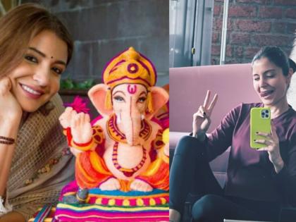 Anushka Sharma Preparations For Ganesh Chaturthi 2023 | अनुष्का शर्माच्या घरी लाडक्या बाप्पाच्या आगमनाची जय्यत तयारी