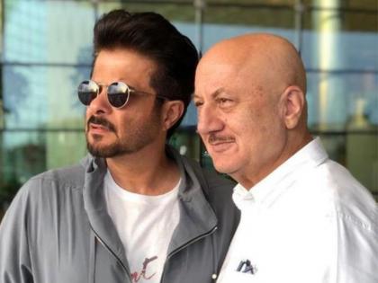 Anupam Kher revealed Anil Kapoor's 'secret of youth'? Social media posts in discussion! | अनुपम खेर यांनी केलं अनिल कपूर यांच्या 'तारुण्याचं रहस्य' उघड? सोशल मीडिया पोस्ट चर्चेत!