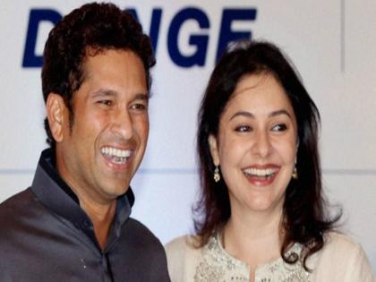 Anjali Tendulkar's interaction with Karanji farmers | करंजीच्या शेतकऱ्यांशी अंजली तेंडूलकरनी सांधला संवाद